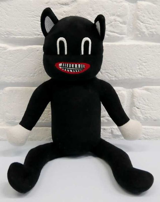 maskotka Siren Head Anime Czarny Kot