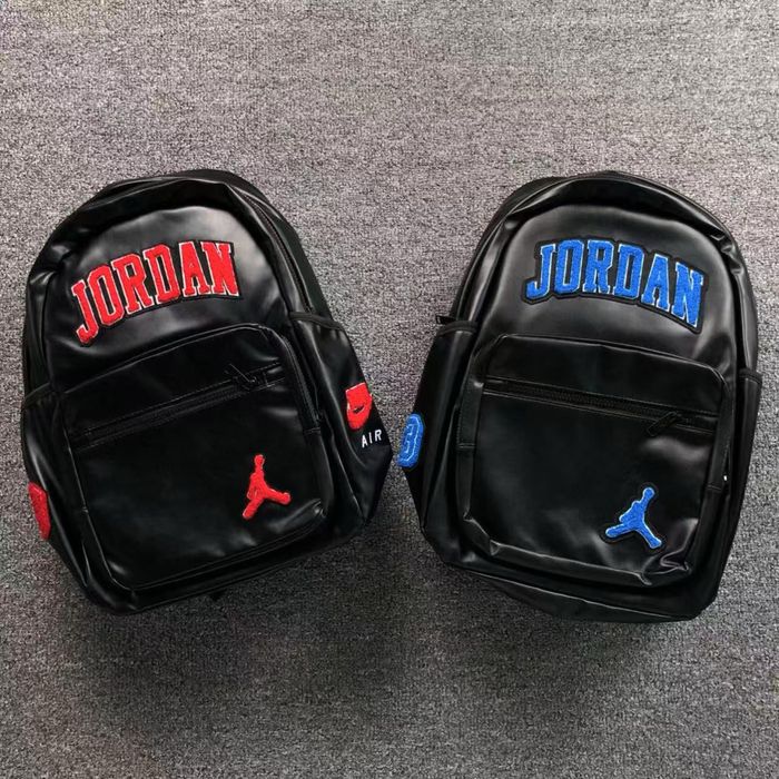 Шкіряний рюкзак Jordan | Кожаный портфель Nike Джордан | Чорний Backpack Найк