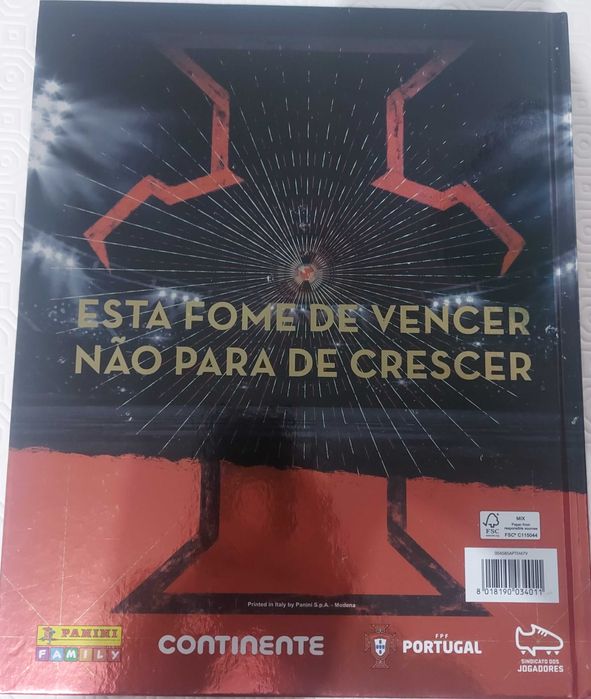 Caderneta Completa Fome de Vencer 2022