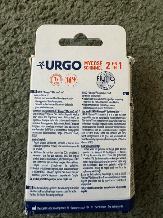 URGO Red lakier na grzybice paznokci 4ml 09036