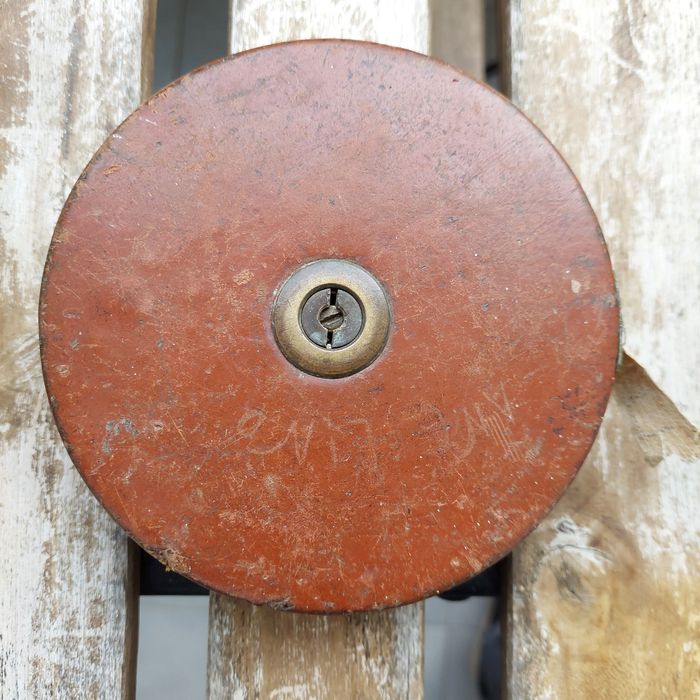 Fita métrica antiga FW Olsen & Co., Solingen