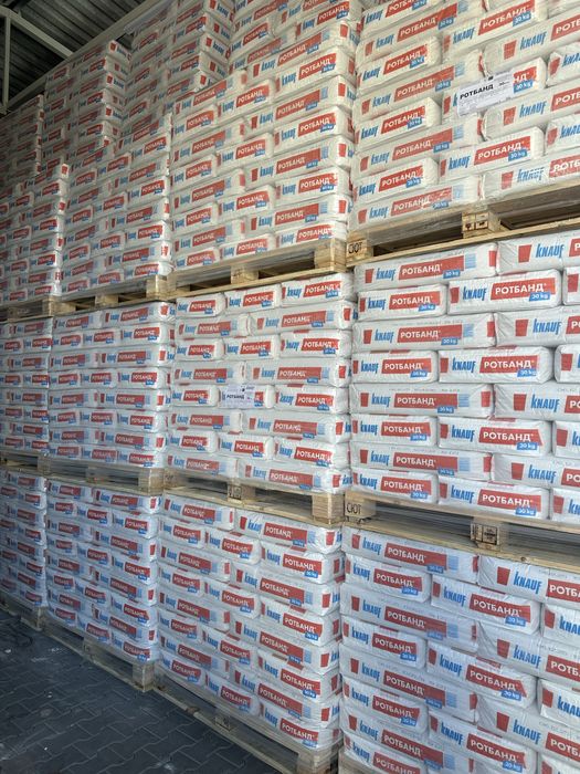 Штукатурка гіпсова ручна РОТБАНД (ROTBAND)  Knauf