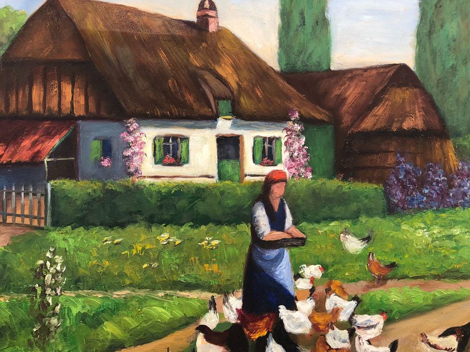 Obraz chata Łowicka