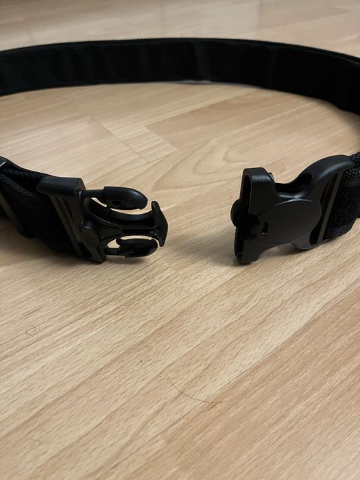 Pas taktyczny parciany czarny - XL - 122 cm