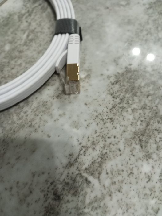 Kabel Przewód Sieciowy Płaski LAN Ethernet