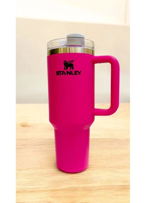 Термокружка Stanley 1.18 л крышка FlowState соломинка Розовая 10063
