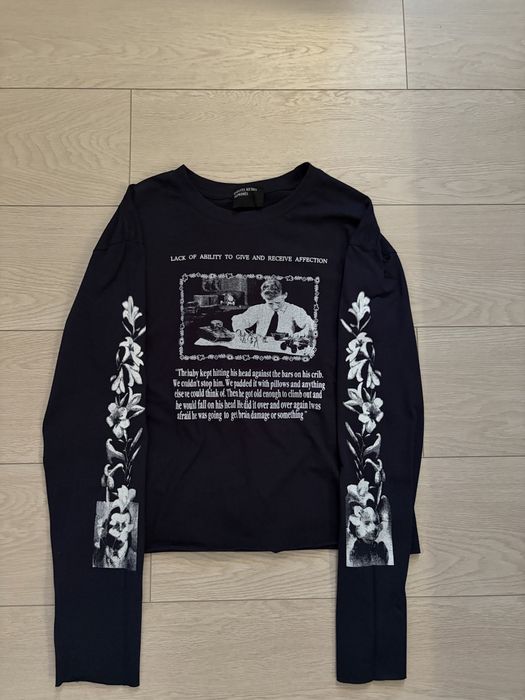 erd slim archive opium vetements balenciaga longsleeve кофта