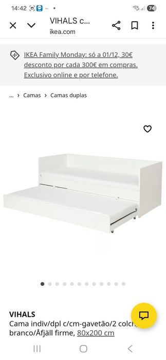 Cama de solteiro