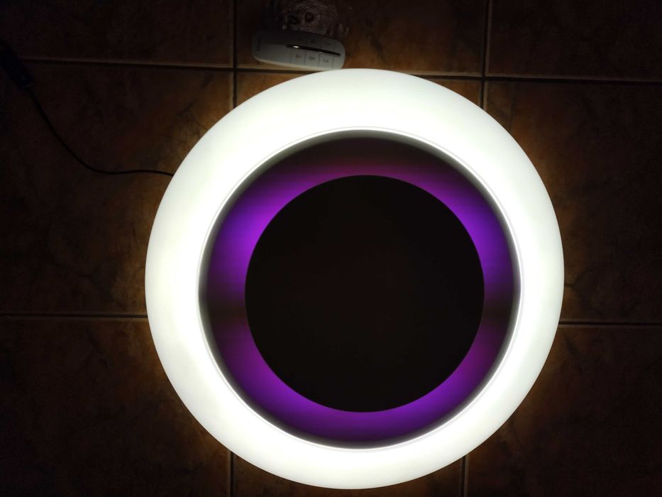 platfon Globo 41799, biały+kolor, 50cm, pilot