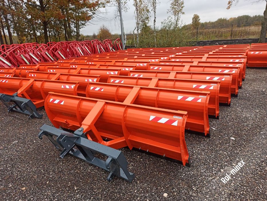 Wzmocniony PŁUG DO ŚNIEGU Mocowanie 2w1 Euro-ramka TUZ Gwarancja Transport