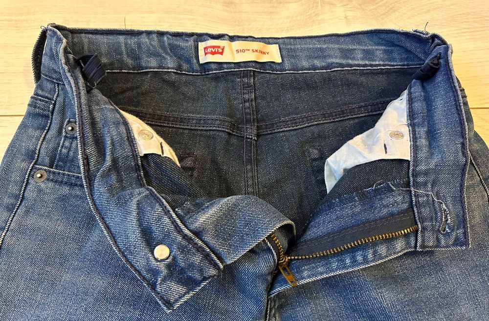 Spodnie jeansowe jeans Levis Skinny 16A