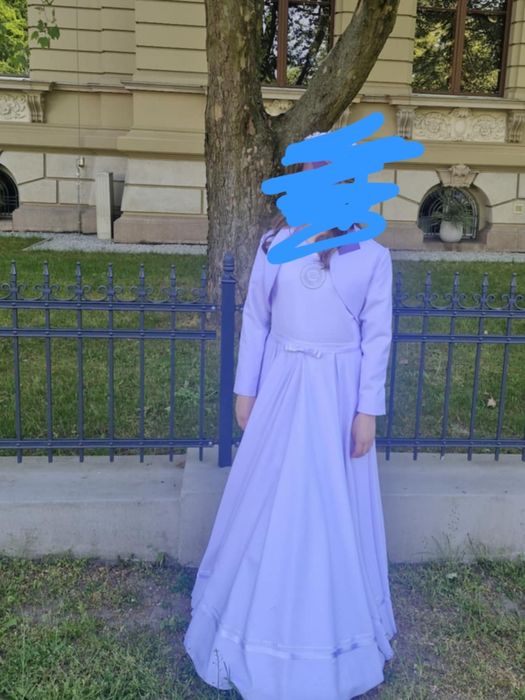 Alba komunijna dla dziewczynki