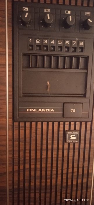 Televisor Antigo Finlandia