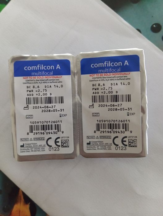 лінзи biofinity multifocal -2,75