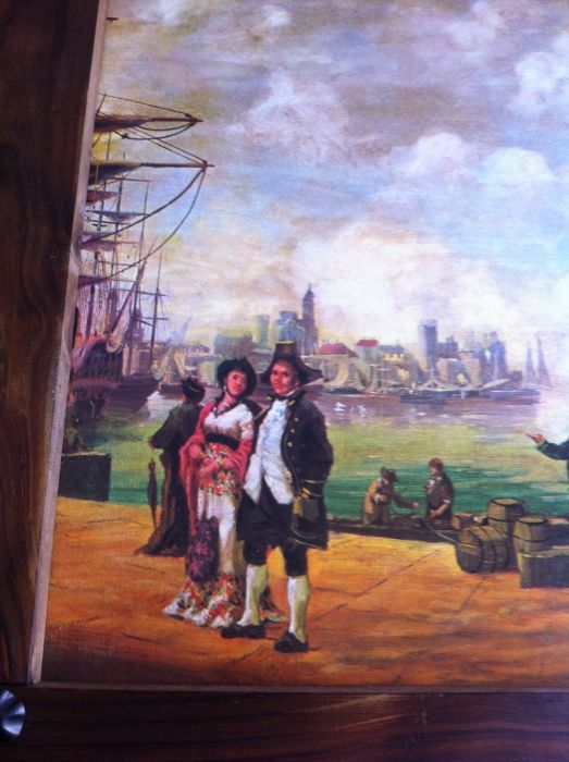 Quadros dos pintores Campoy e Bragolin e Picasso