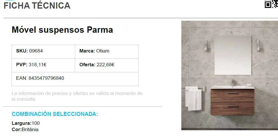 Móvel Casa de Banho