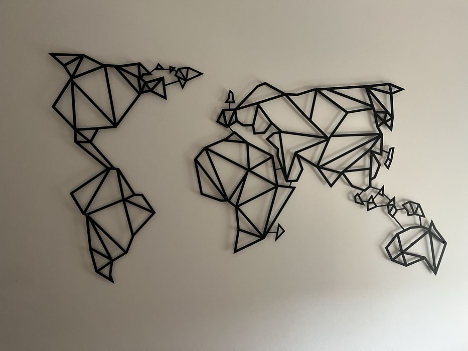 Mapa mundo Hoagard 140cmx80cm