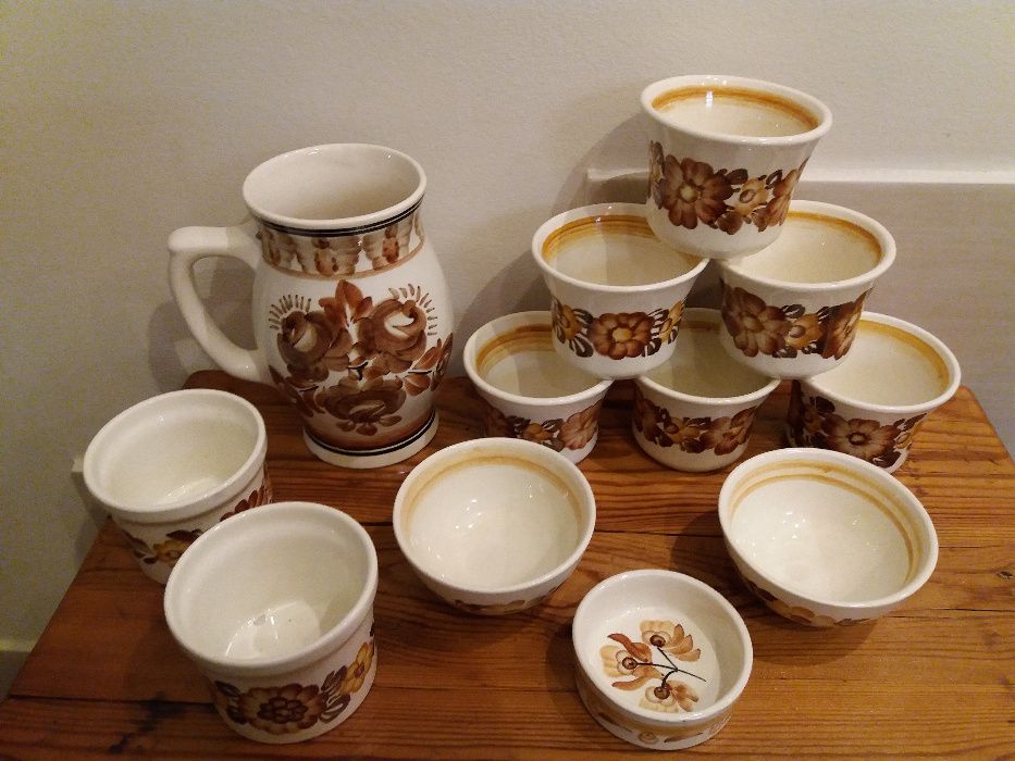 Ceramika fajans Koło Prl Porcelana