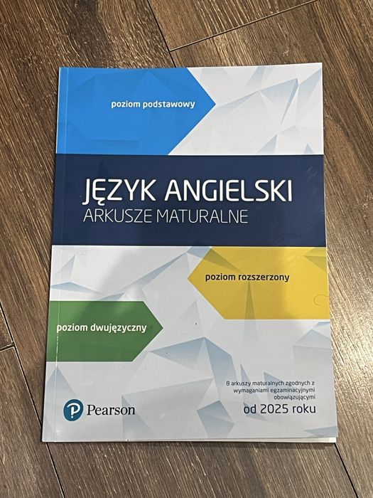 Język angielski – Arkusze maturalne Pearson 2025
