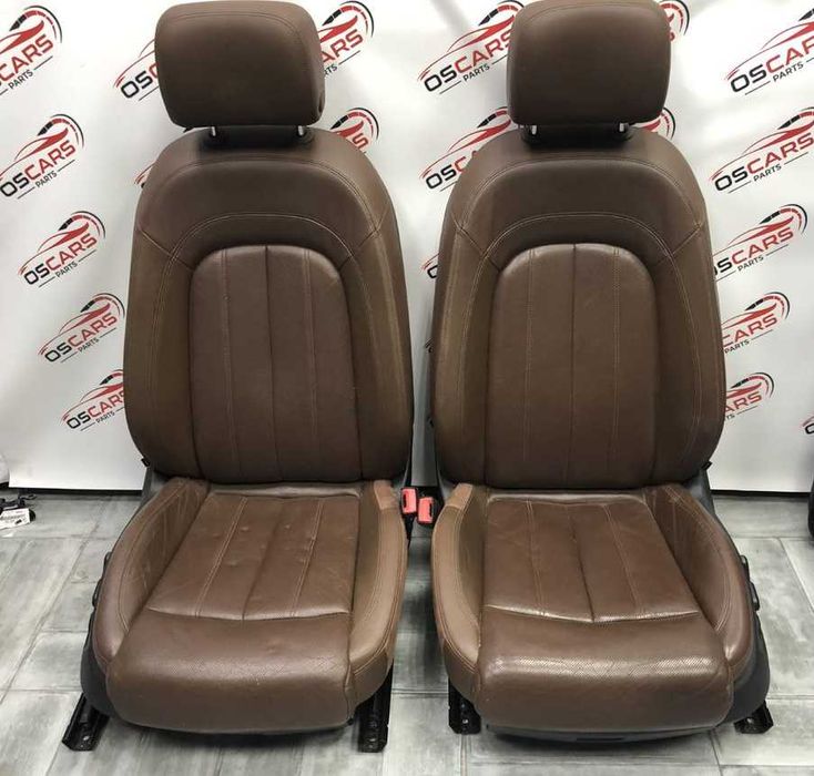 Audi A6 C7 салон сидіння карта обшивка