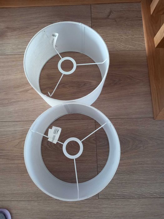 Abażury na lampy stolowe 2 sszt