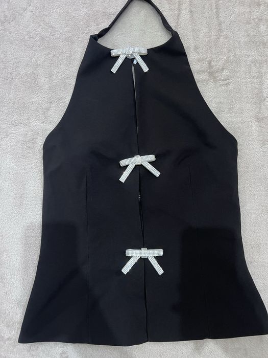 Top  Zara com brilhantes