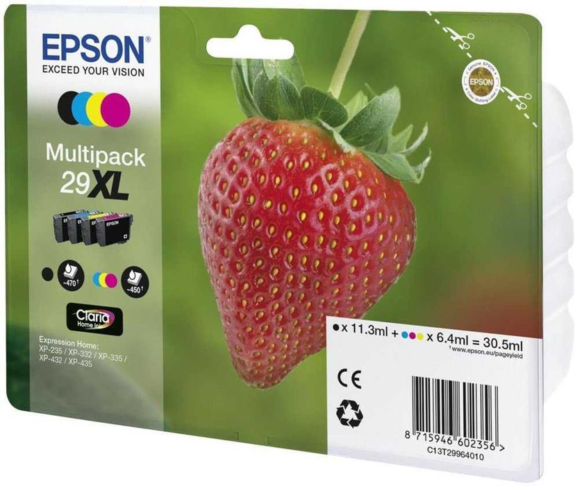 Tinteiros epson 29XL para 	XP-235, XP-332, XP-335, XP-432, XP-435