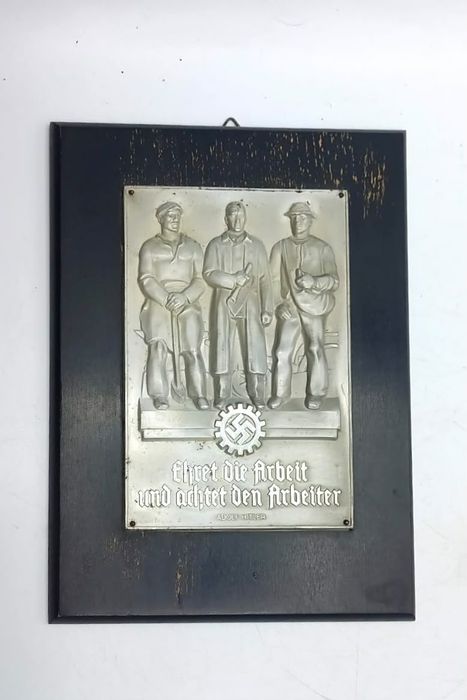 Plakieta DAF Deutsche Arbeitsfront III Rzesza – oryginał