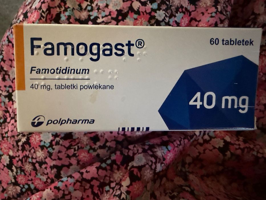 Famogast 40 mg, 60 tabletek