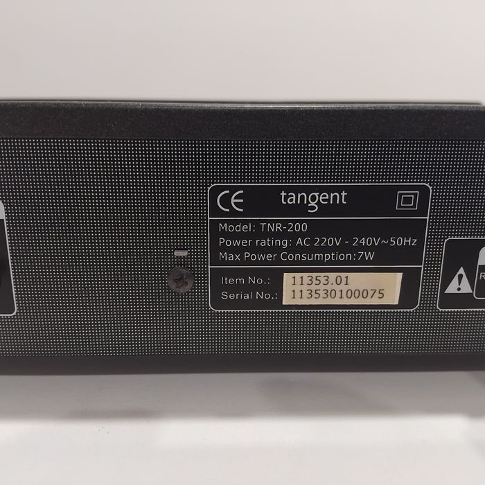 TANGENT Tuner Sintonizador Rádio TNR-200 com RDS EON