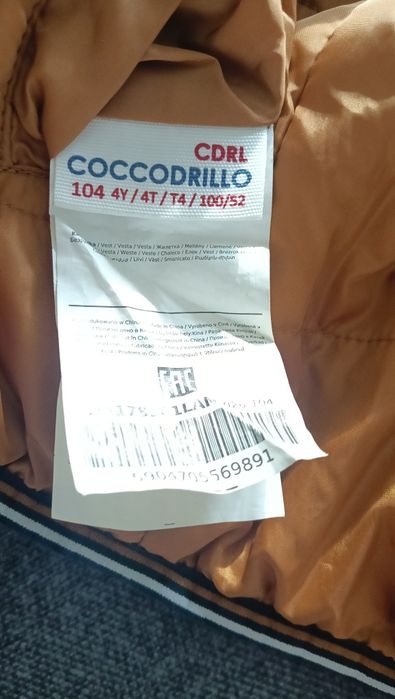 Kamizelka Coccodrillo, roz. 104