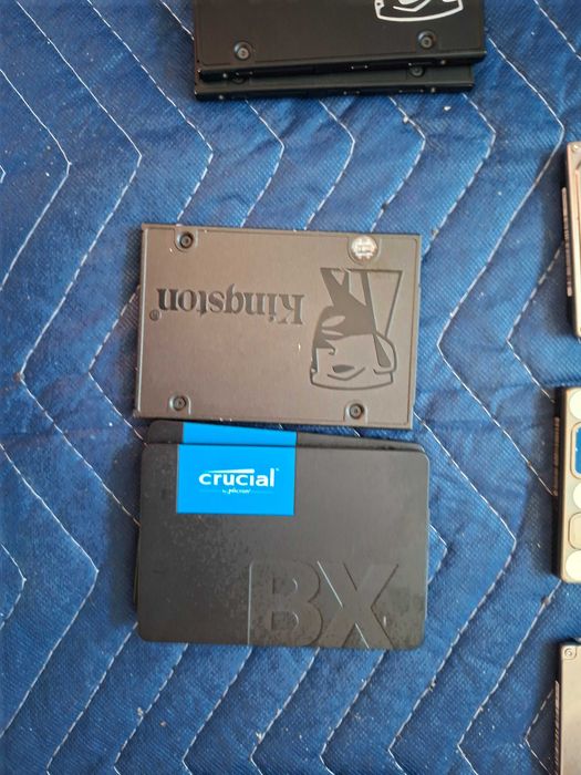 Componentes SSD e rams
