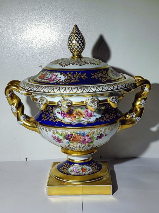 Waza Salonowa, Vista Alegre, Portugalia, Lata 80te  XX w. Talha Silvér