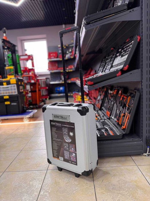 Набір інструментів сталь 188 ел KD314 універсальний набір головок