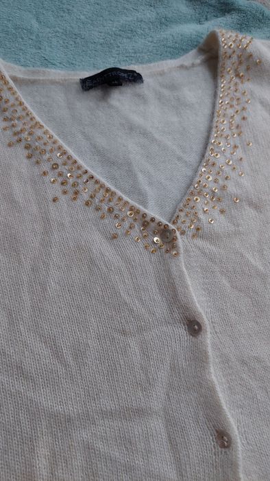 Kardigan Saint Tropez r.38, 70% angora