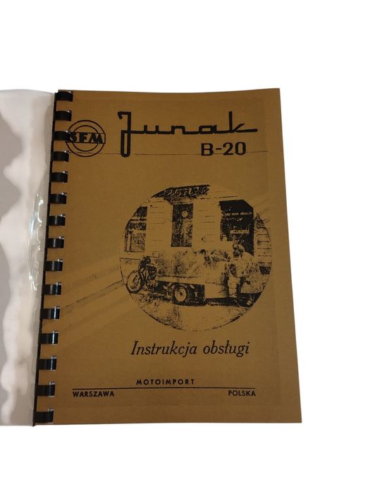 Nowa instrukcja obsługi Junak B - 20