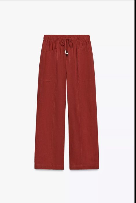 Штани льон zara хс с м л