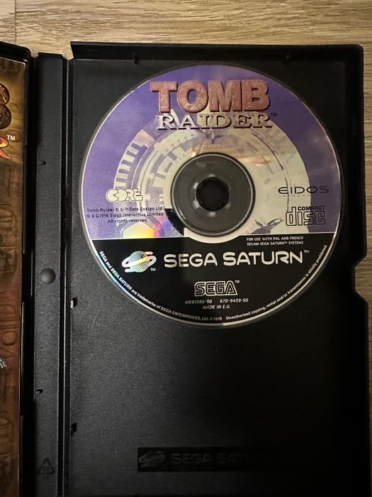 Tomb Raider Sega Saturn