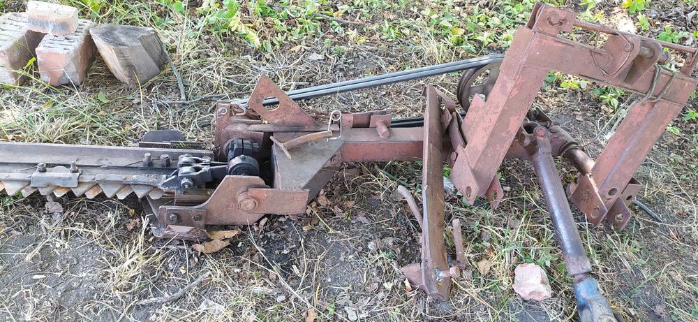 Коса сегментна, 2м, двох сегментна, в робочому стані  (горохова)