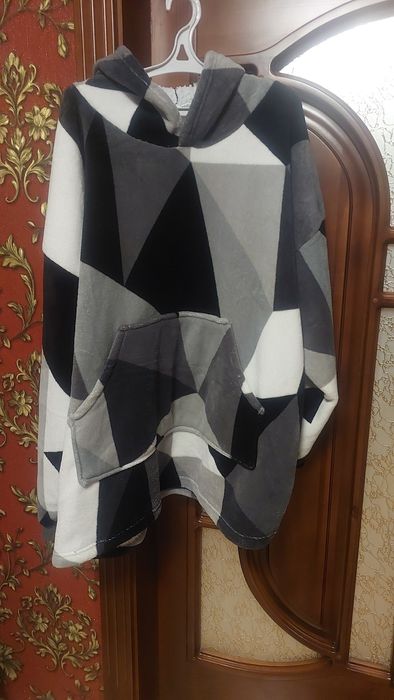 Худі плед великого розміру