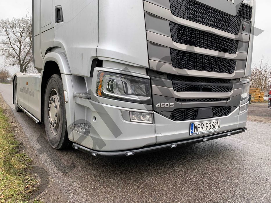 ORUROWANIE Pod Zderzak SCANIA R, S Oświetlenie Led, malowane proszkowo