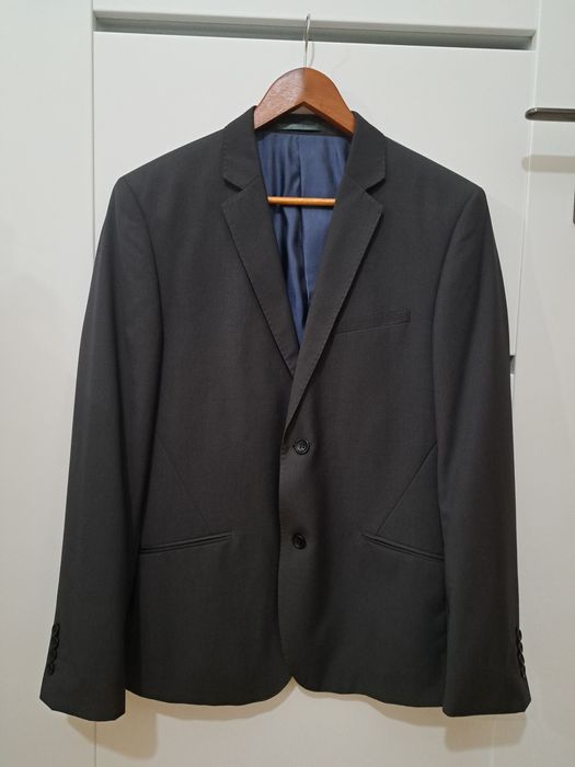 Marynarka męska, kolor grafitowy, rozmiar 50/M, Reserved