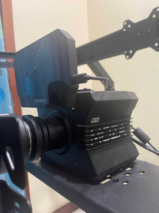 Moza R9 V3+Vários Acessórios (ler descrição)+Cockpit Next Level F-GT