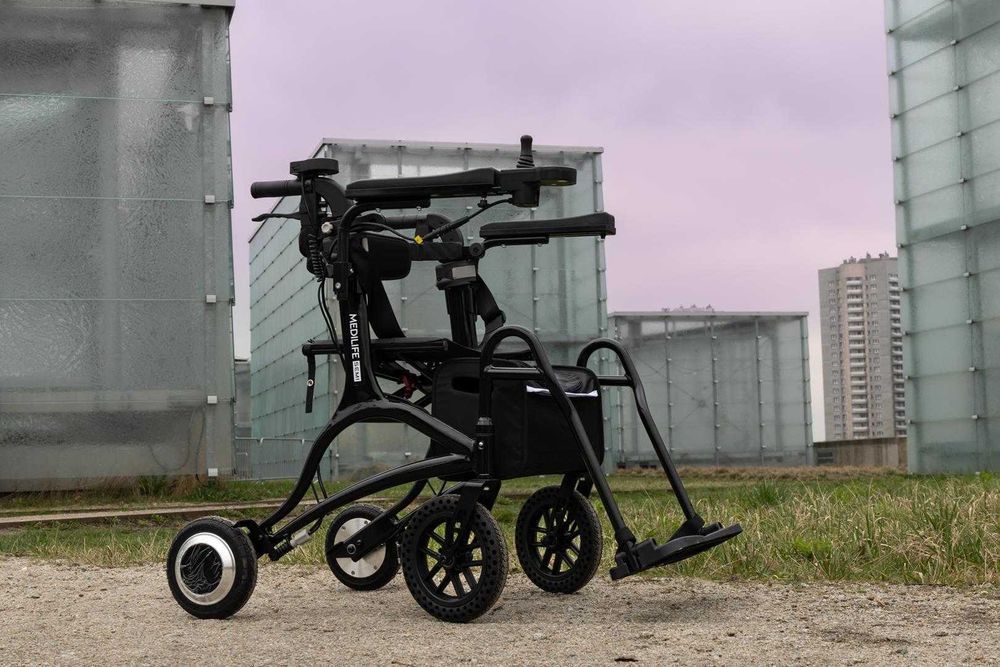 3w1 Wózek Chodzik Balkonik Inwalidzki Elektryczny MEDILIFE SEMI NFZ