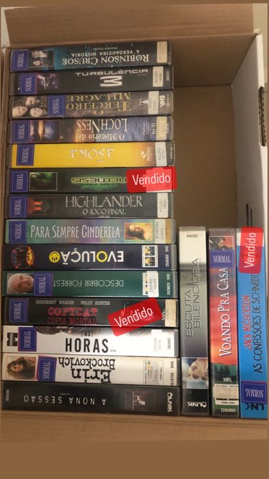 Filmes VHS antigos