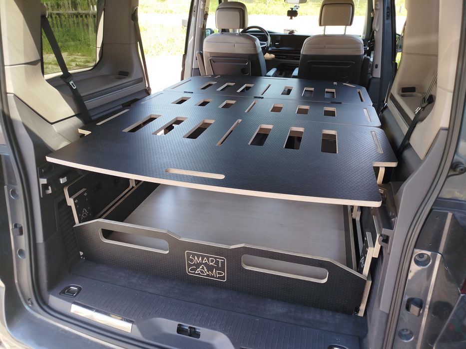 Zabudowa kempingowa, camperbox, łózko turystyczne , VW T5, T6, T7, Vito , viano