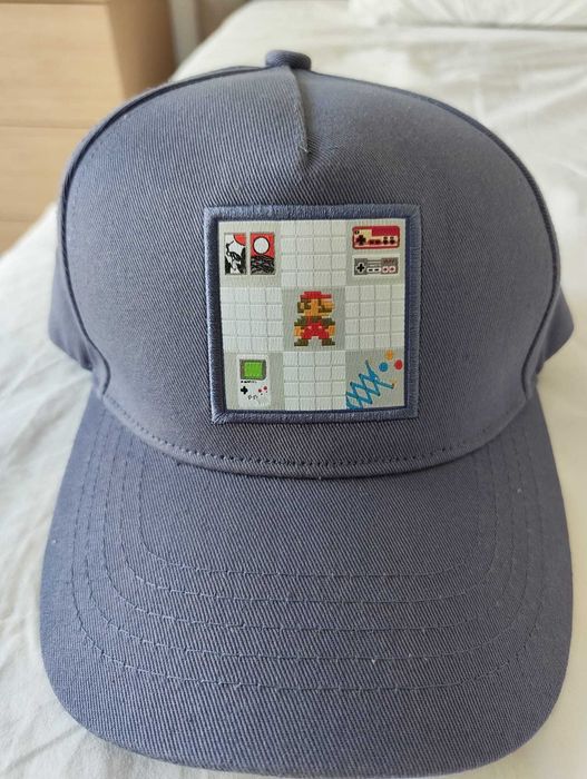 Chapéu/Boné Oficial Super Mario - Museu da Nintendo Japão
