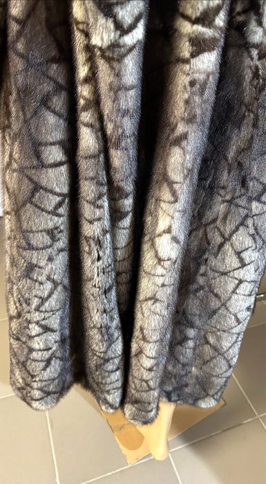 Рр 52-54. Норковая шуба’ трафаретка’ греция! NAFA