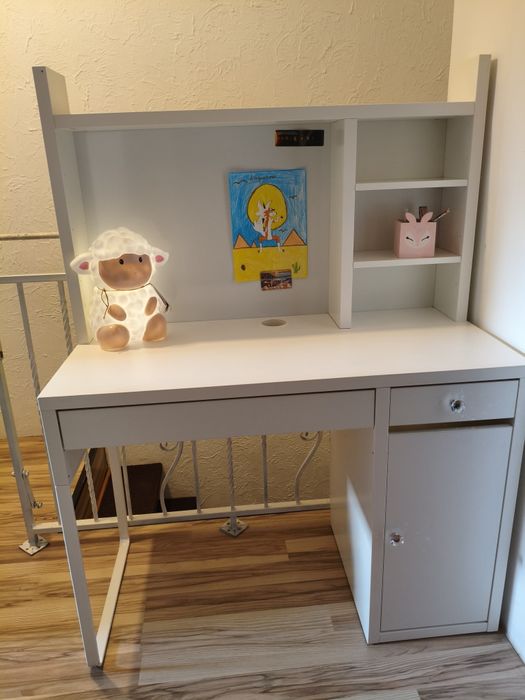 Biurko ikea micke białe