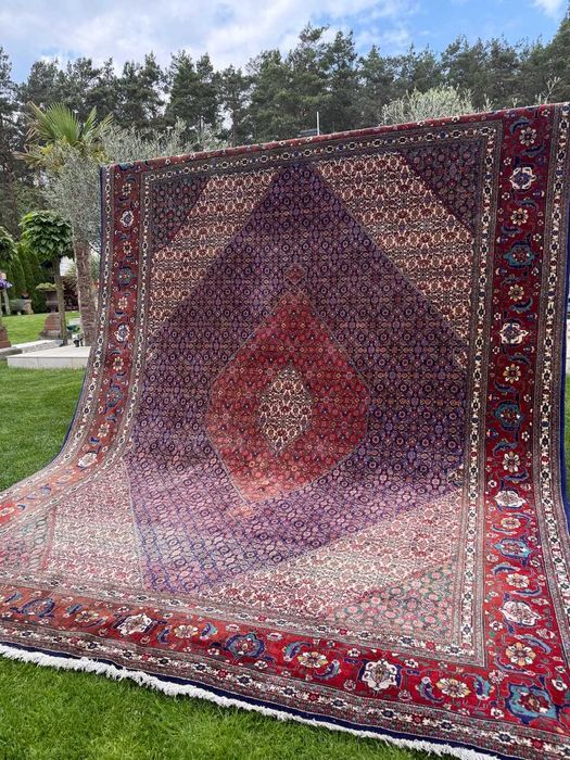 Kaszmirowy r.tkany dywan perski Bidjar 400x300 galeria 40 tyś